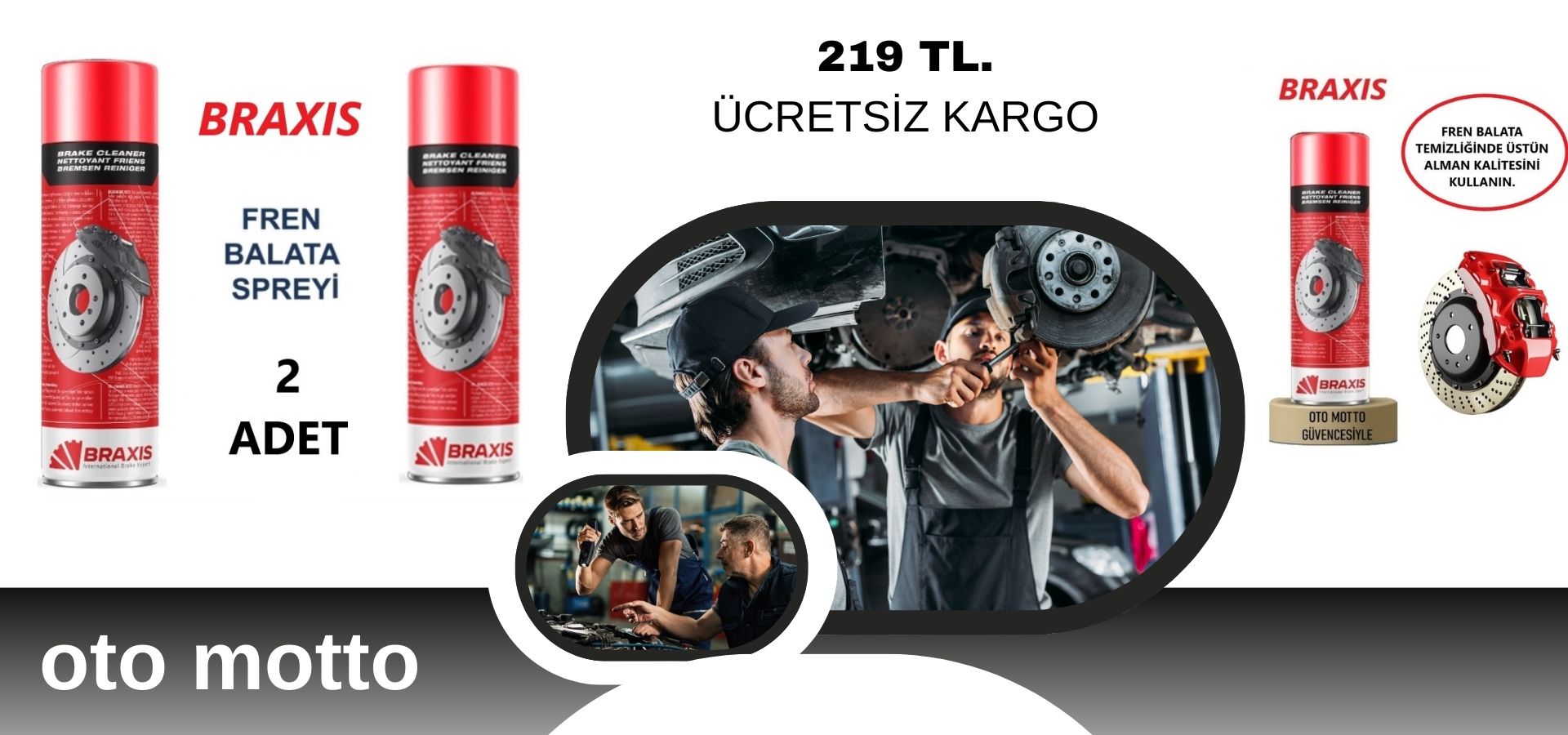 BRAXİS BALATA SPREYİİ 2 ADET