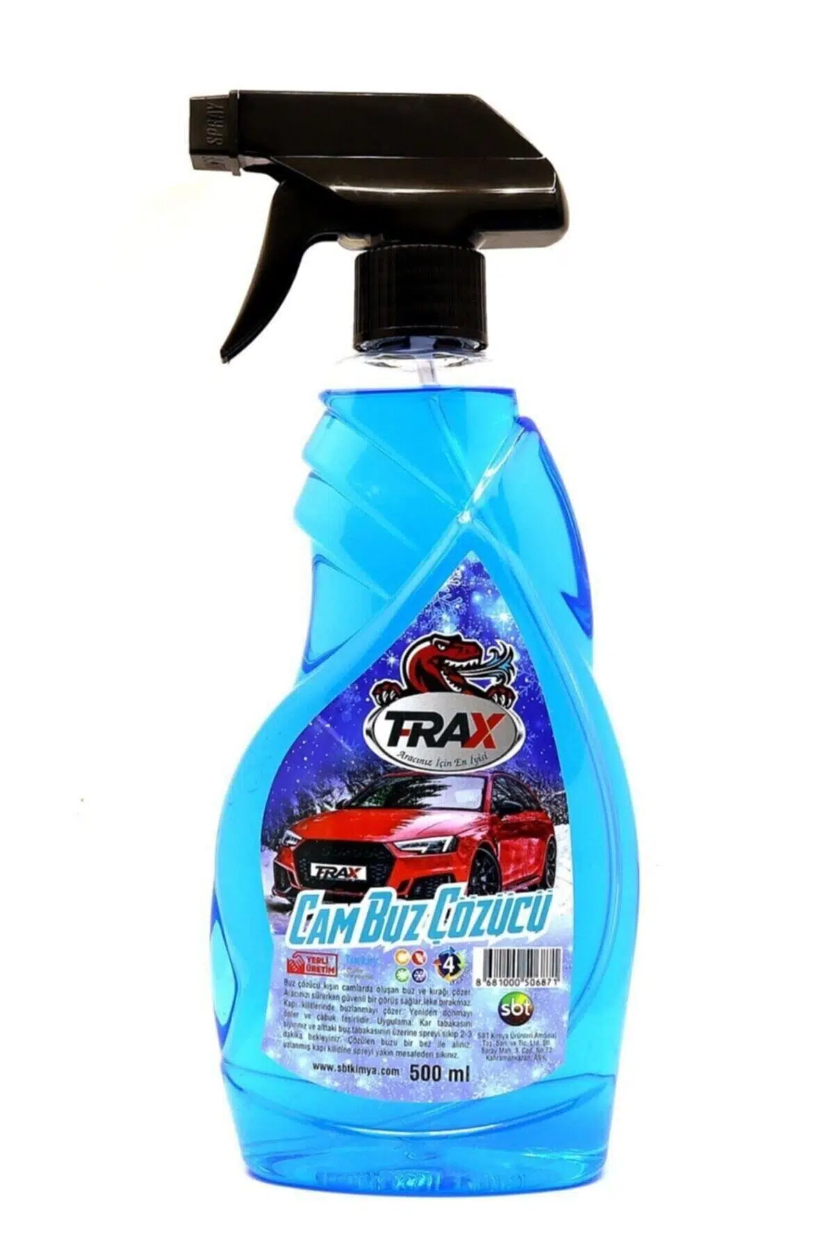 Trax Oto Cam Buz Çözücü 500 ML