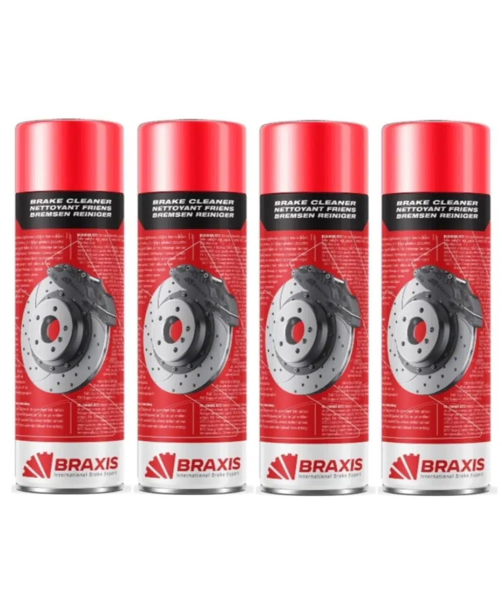 OTO MOTTO Braxıs Fren Balata Spreyi Braxis 500 ML 4 Adet