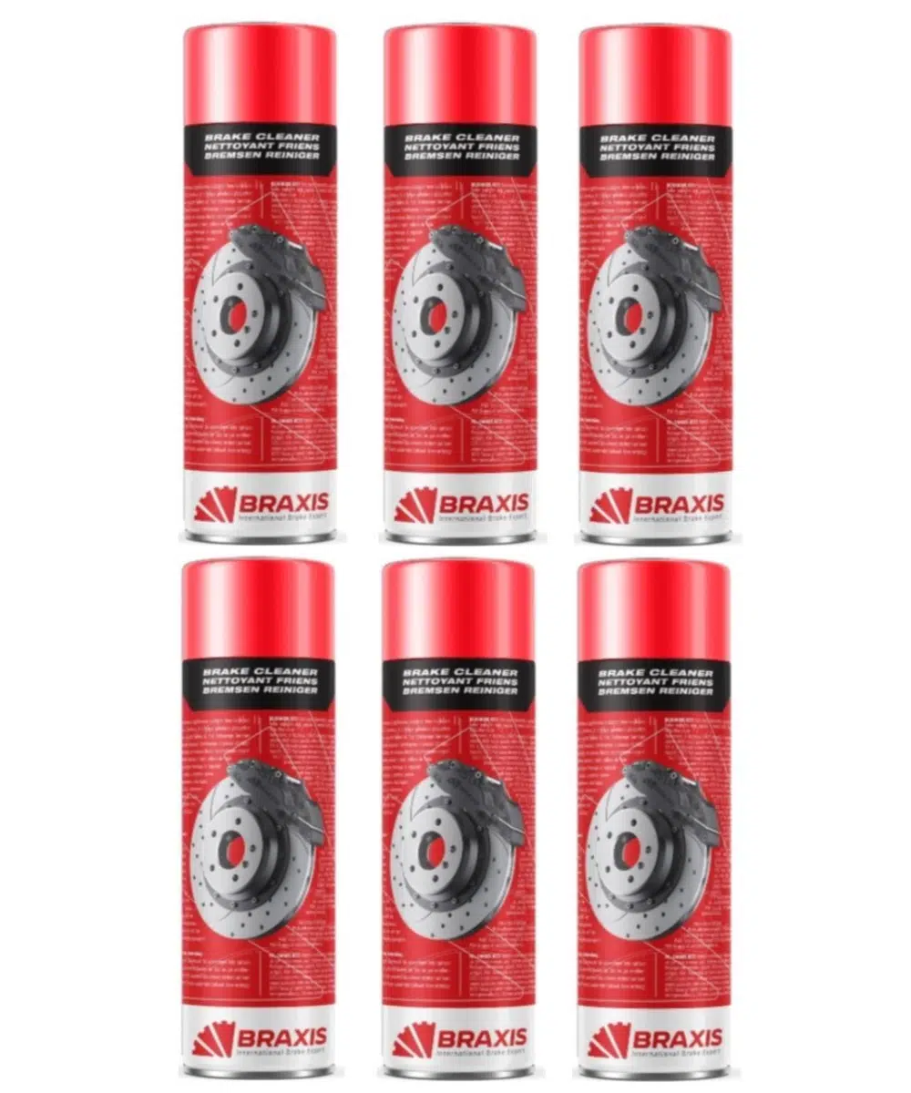 OTO MOTTO Braxıs Fren Balata Spreyi Braxis 500 ML 6 Adet