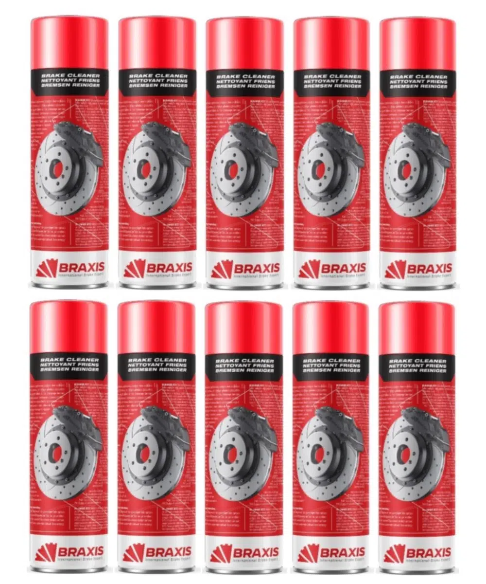 OTO MOTTO Braxıs Fren Balata Spreyi Braxis 500 ML 10 Adet